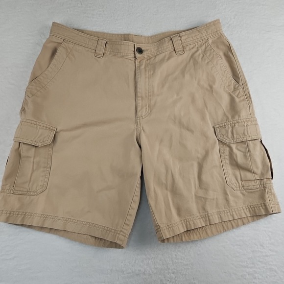 COLUMBIA Mens Omni-Shade‎ Cargo Shorts W38 Inseam 10" Medium Beige - Picture 1 of 8